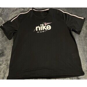XL Nike Miler D.Y.E. BREATHE Men's Short-Sleeve Running Shirt DQ4734 010
